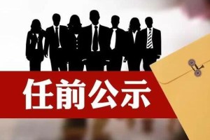 大丰 4 名干部任职前公示